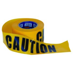 PROCHOICE Barricade Tape - 100M X 75mm Caution Print