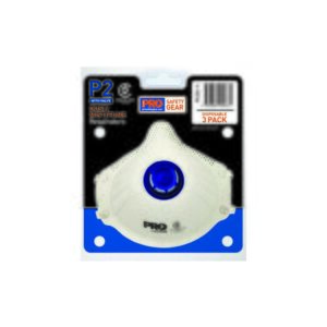 PROCHOICE Dust Masks P2+Valve / 3 Pack