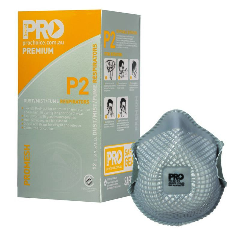 PROCHOICE Dust Masks Promesh P2