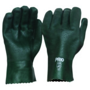 PROCHOICE 27Cm Green Double Dipped Pvc Gloves Large