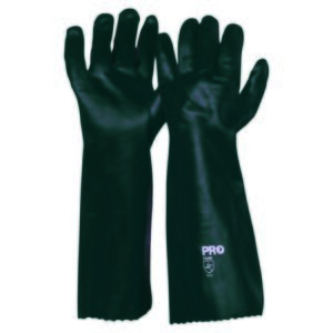 PROCHOICE 45Cm Green Double Dipped Pvc Gloves Large