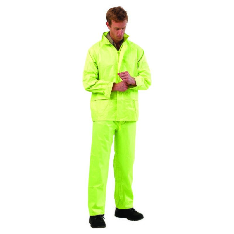 PROCHOICE Hi Vis Yellow Rain Suit 4Xl