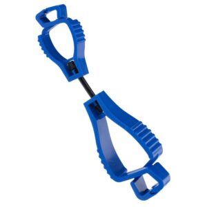 PROCHOICE Suction Cup Glove Clip Keeper Hi Vis Blue