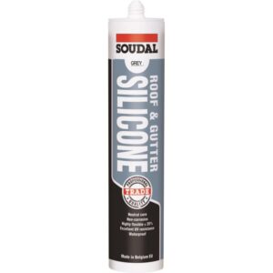 SOUDAL Roof & Gutter Silicone 300ml - Grey