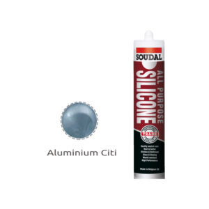 SOUDAL All Purpose Silicone (Colorbond Citi) - 300ml - Aluminium