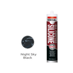SOUDAL All Purpose Silicone (Colorbond Night Sky) 300ml, Black